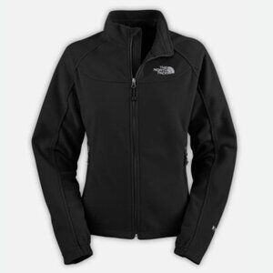 THE NORTH FACE Windwall Fleece Black Jacket “Company Logo” – Wmns XS